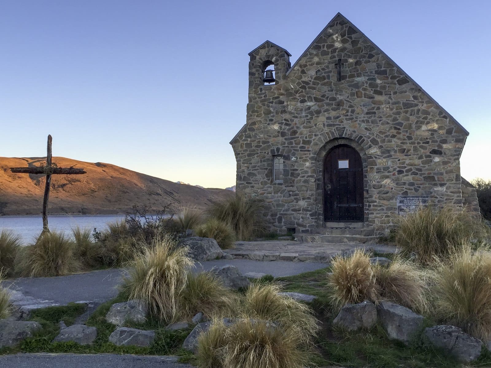 The stone Church of the Good Shepherd at Lake Tekapo
